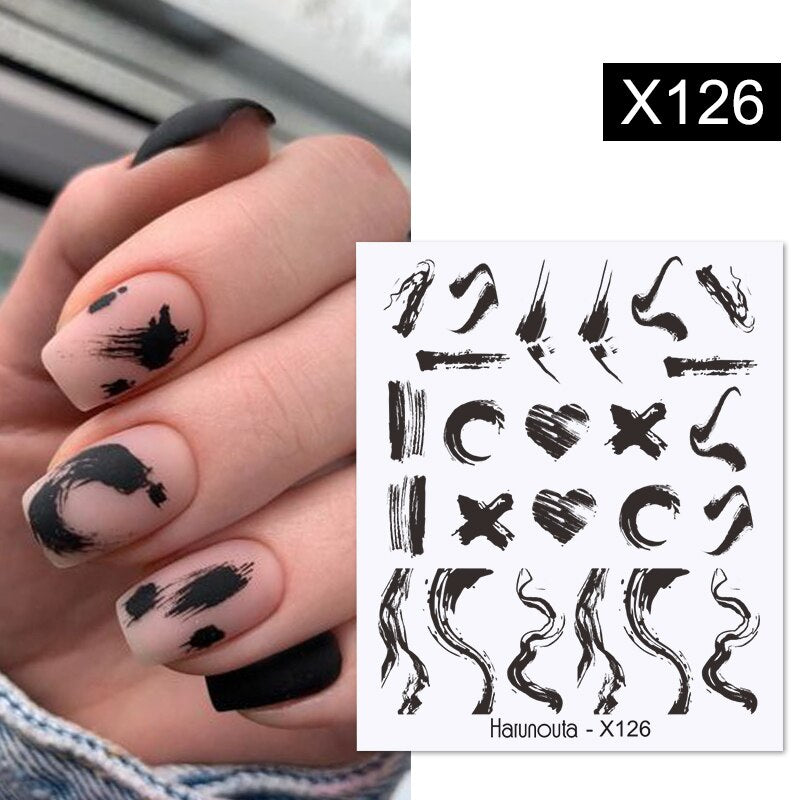 Different Styles & Colors Nail Art Water Decals