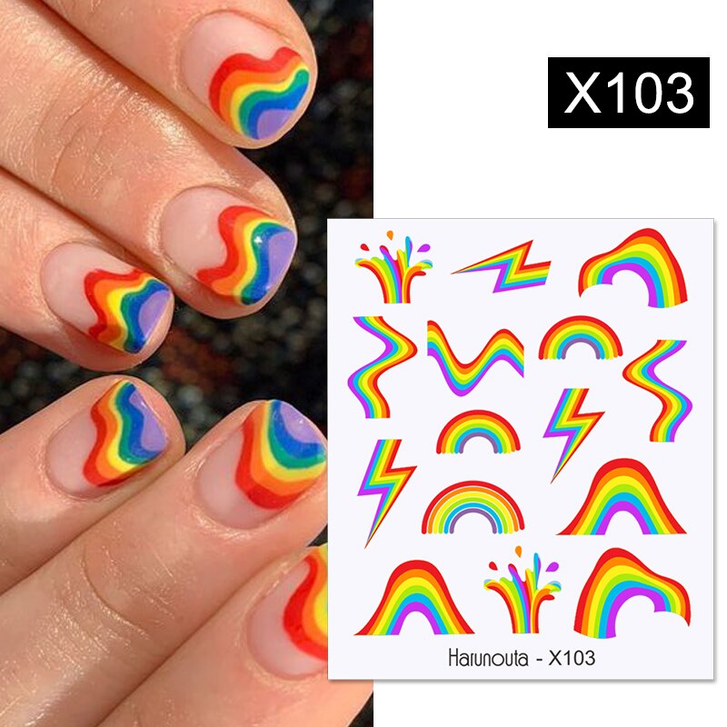 Different Styles & Colors Nail Art Water Decals