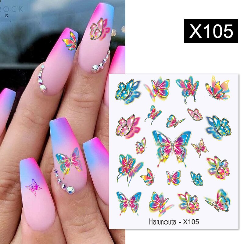 Different Styles & Colors Nail Art Water Decals