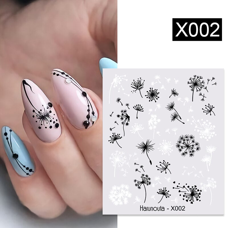 Different Styles & Colors Nail Art Water Decals