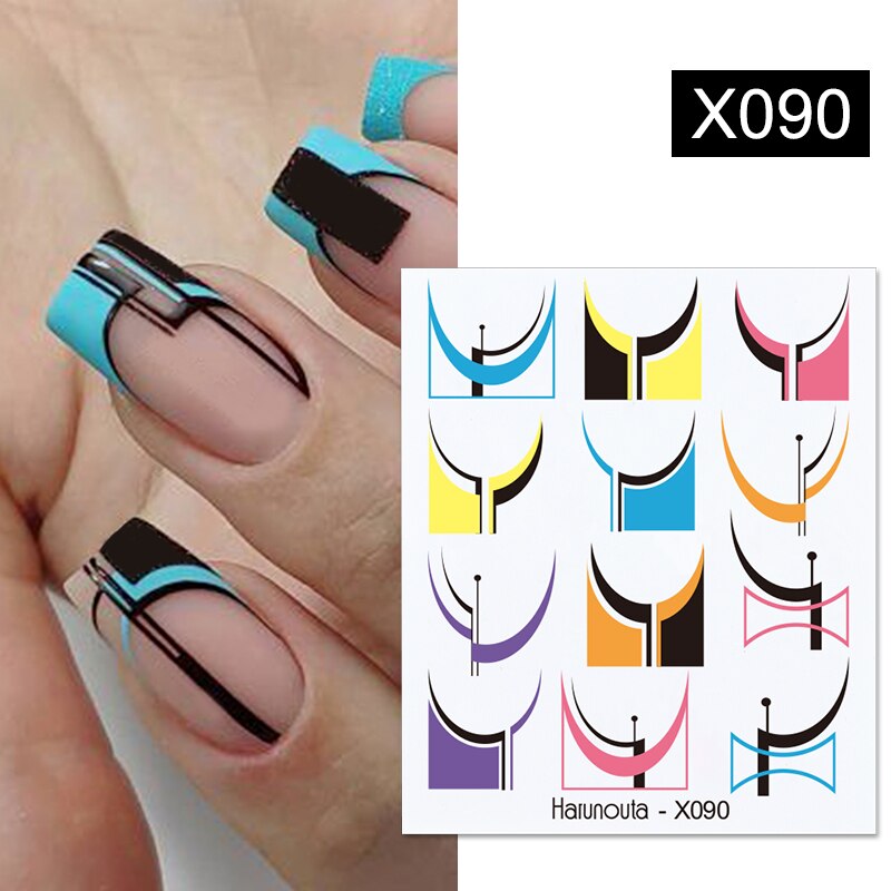 Different Styles & Colors Nail Art Water Decals
