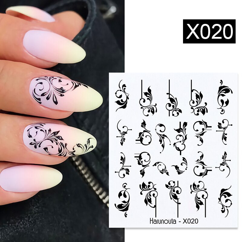 Different Styles & Colors Nail Art Water Decals