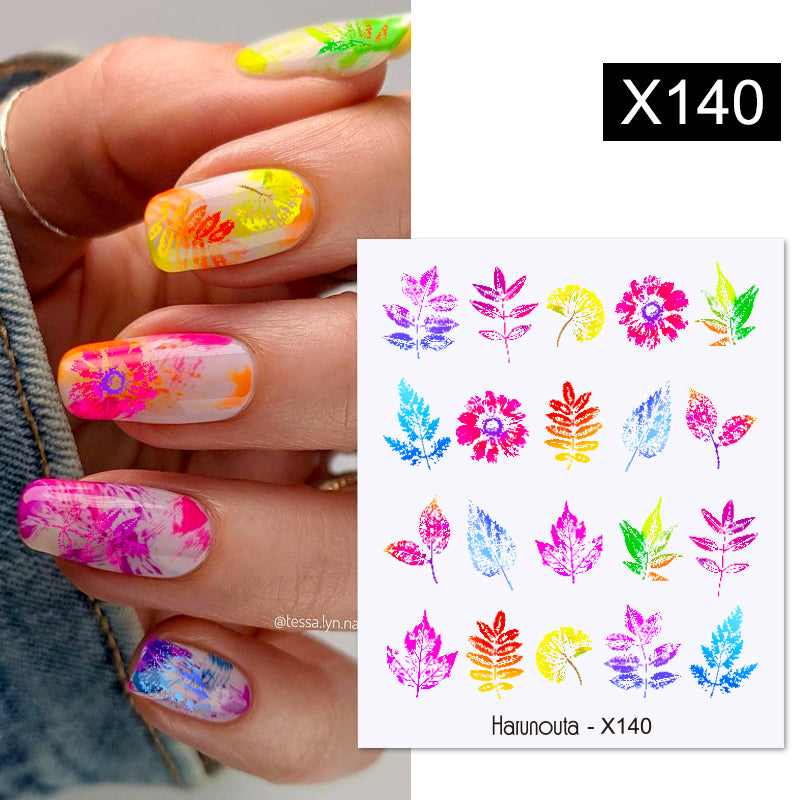 Different Styles & Colors Nail Art Water Decals