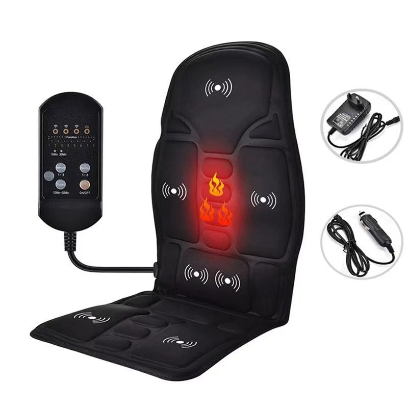 ATRUNMEA™ - Coussin de massage pour voiture, chauffage domestique, masseur cervical.