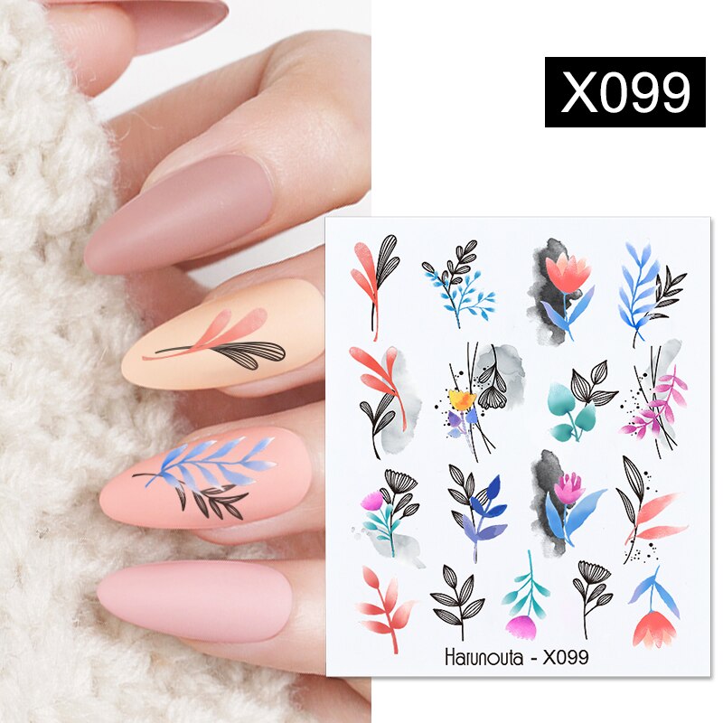 Different Styles & Colors Nail Art Water Decals
