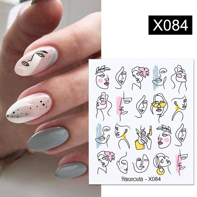 Different Styles & Colors Nail Art Water Decals