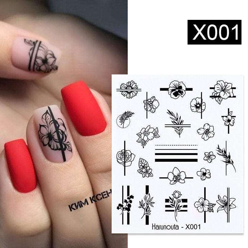 Different Styles & Colors Nail Art Water Decals