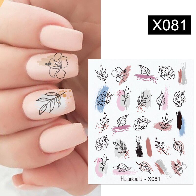 Different Styles & Colors Nail Art Water Decals