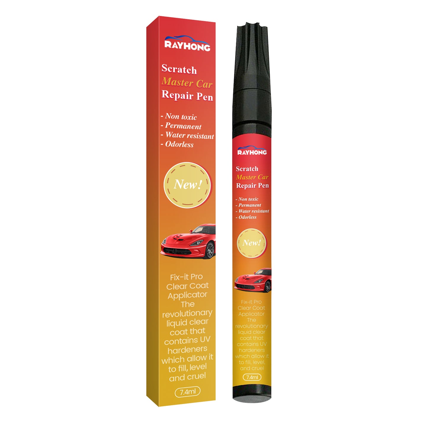 ATRUNMEA™- Stylo de réparation des rayures de voiture, stylo spécial de réparation des rayures de surface de peinture de voiture.