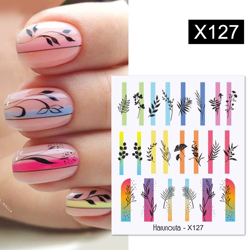 Different Styles & Colors Nail Art Water Decals