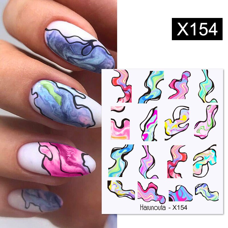 Different Styles & Colors Nail Art Water Decals