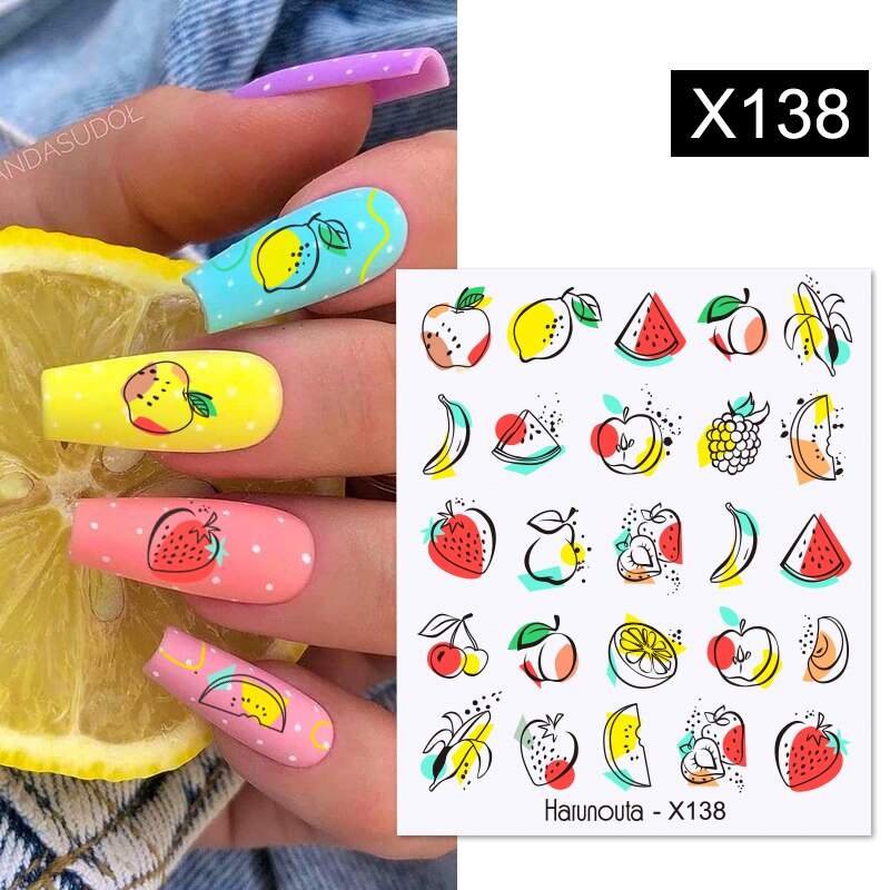 Different Styles & Colors Nail Art Water Decals