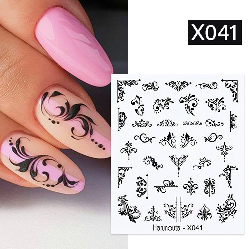 Different Styles & Colors Nail Art Water Decals