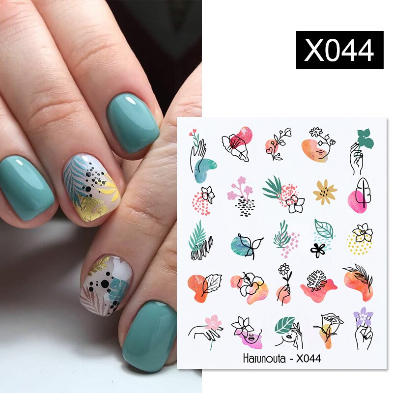 Different Styles & Colors Nail Art Water Decals
