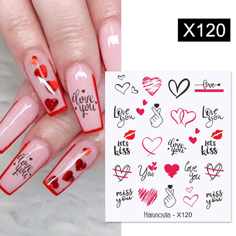 Different Styles & Colors Nail Art Water Decals