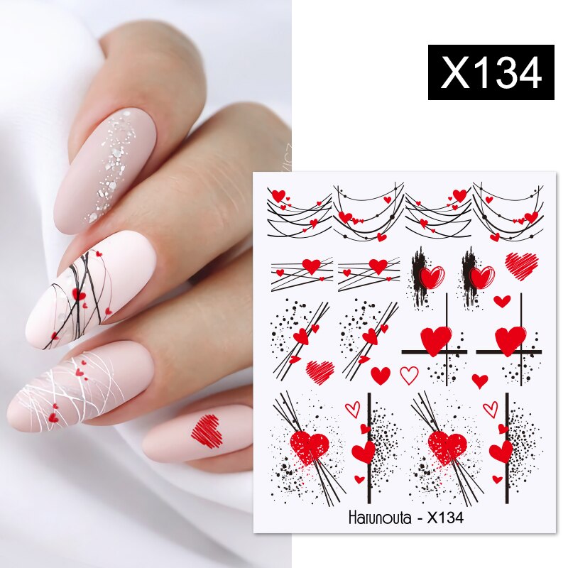 Different Styles & Colors Nail Art Water Decals