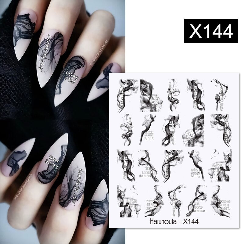 Different Styles & Colors Nail Art Water Decals