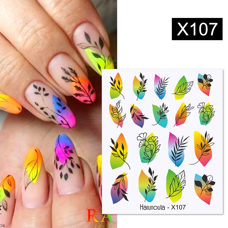 Different Styles & Colors Nail Art Water Decals