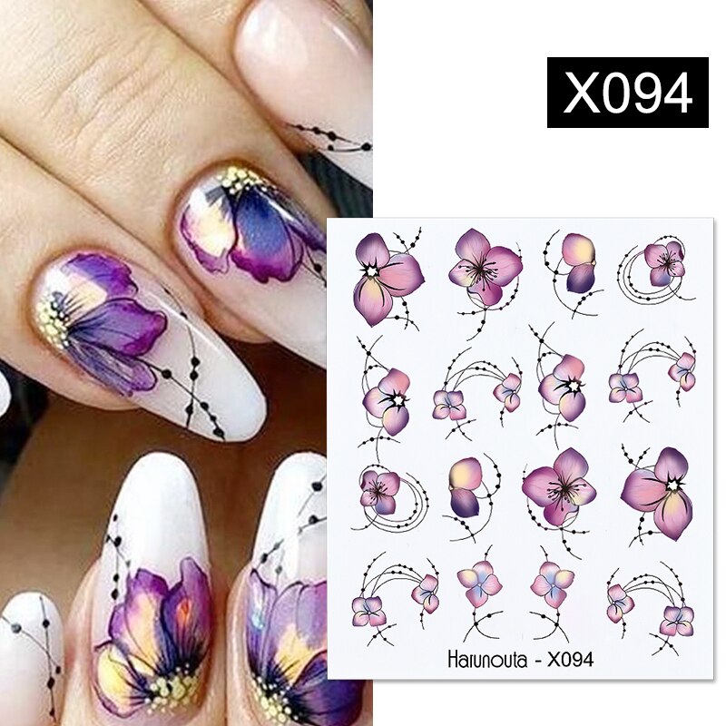 Different Styles & Colors Nail Art Water Decals