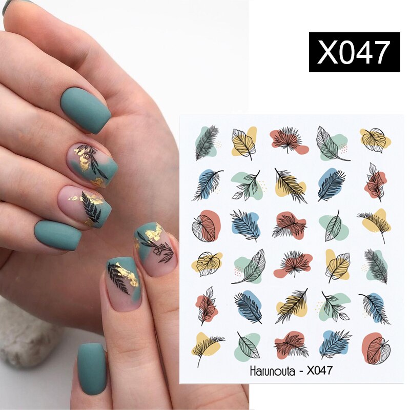 Different Styles & Colors Nail Art Water Decals