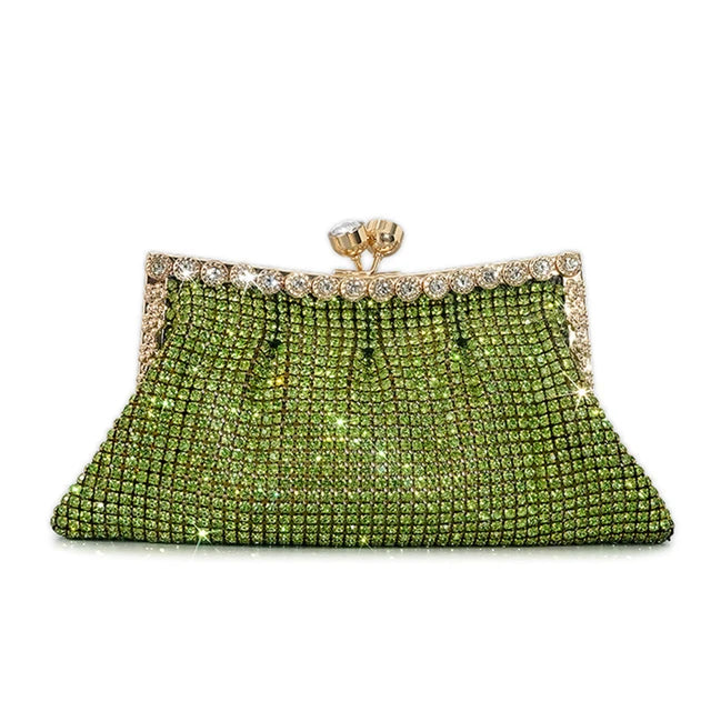 Rhinestone pochette à main
