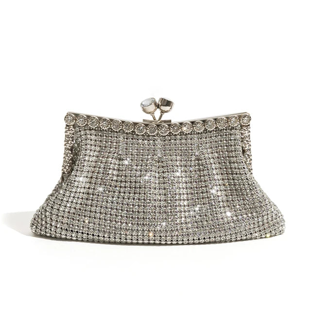 Rhinestone pochette à main