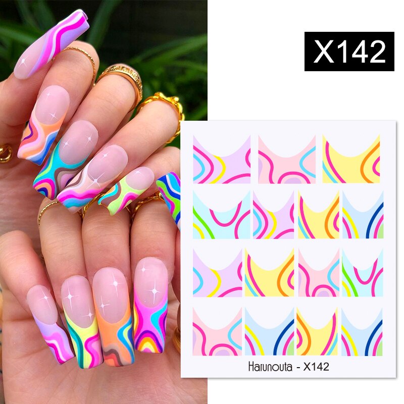 Different Styles & Colors Nail Art Water Decals