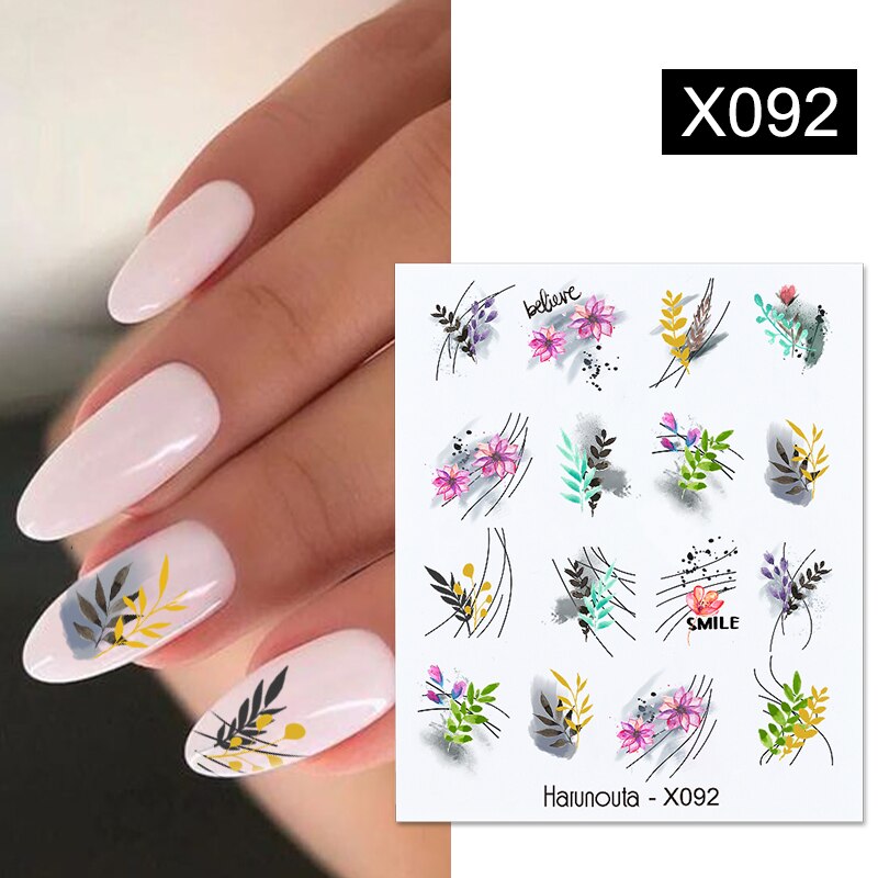 Different Styles & Colors Nail Art Water Decals