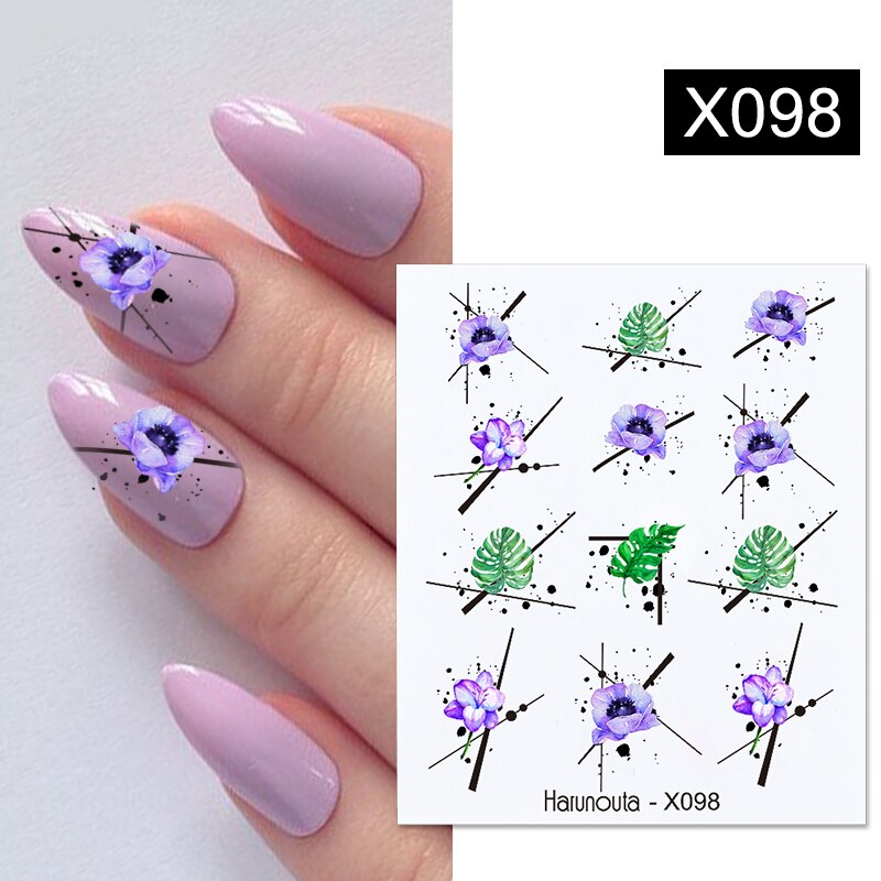 Different Styles & Colors Nail Art Water Decals
