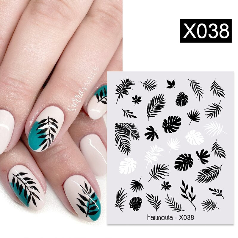 Different Styles & Colors Nail Art Water Decals