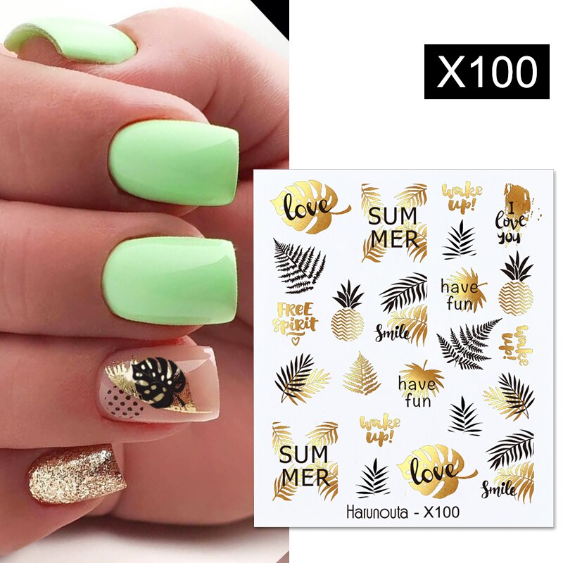 Different Styles & Colors Nail Art Water Decals