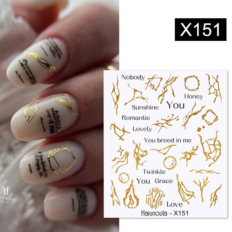 Different Styles & Colors Nail Art Water Decals