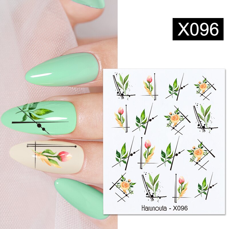 Different Styles & Colors Nail Art Water Decals