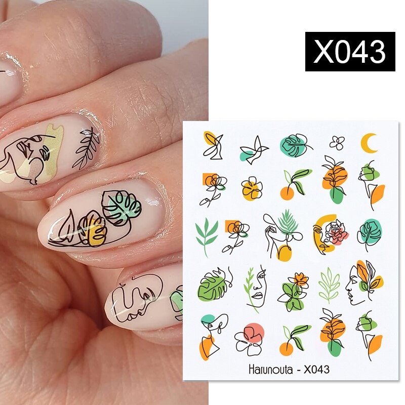 Different Styles & Colors Nail Art Water Decals