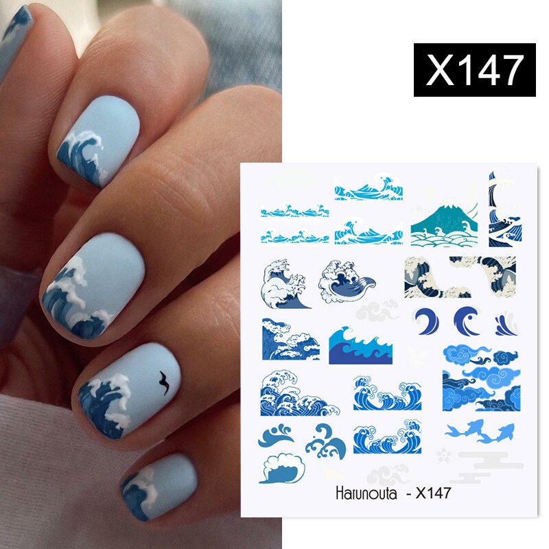 Different Styles & Colors Nail Art Water Decals