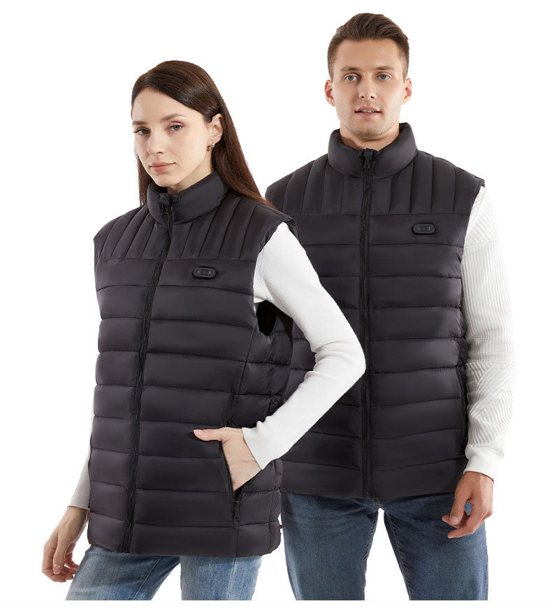 Gilet chauffant Unisexe