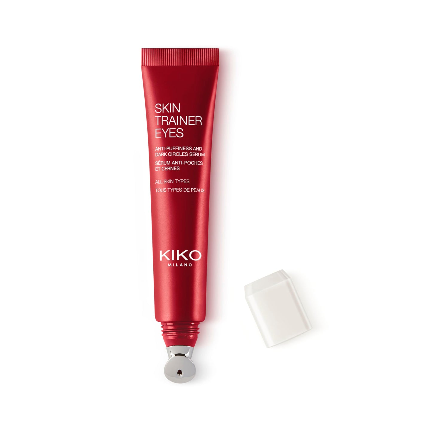 KIKO Milano Skin Trainer Eyes, Sérum Anti-Poches Et Anti-Cernes, Action Tonifiante Et Élastifiante