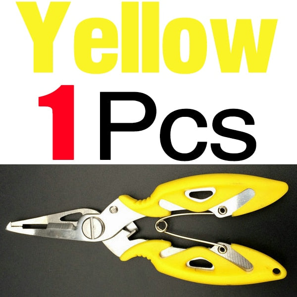 Compact Colorful Fishing Pliers