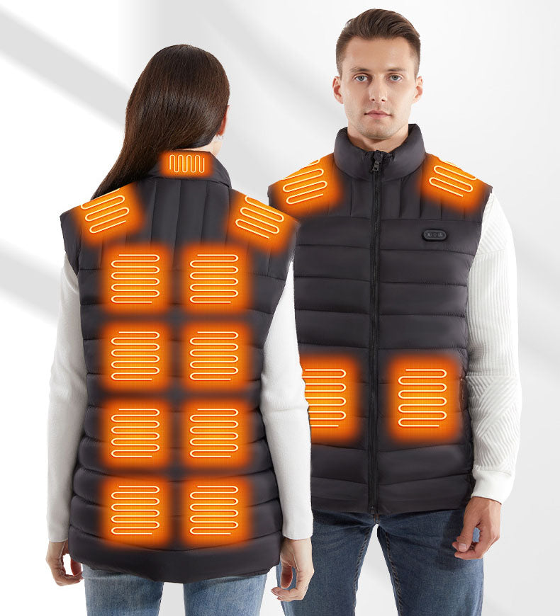 Gilet chauffant Unisexe