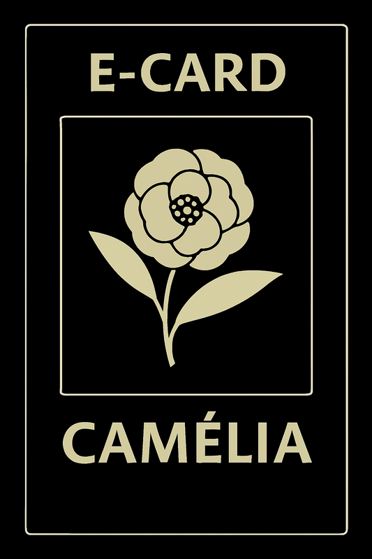 E-CARD CAMÉLIA