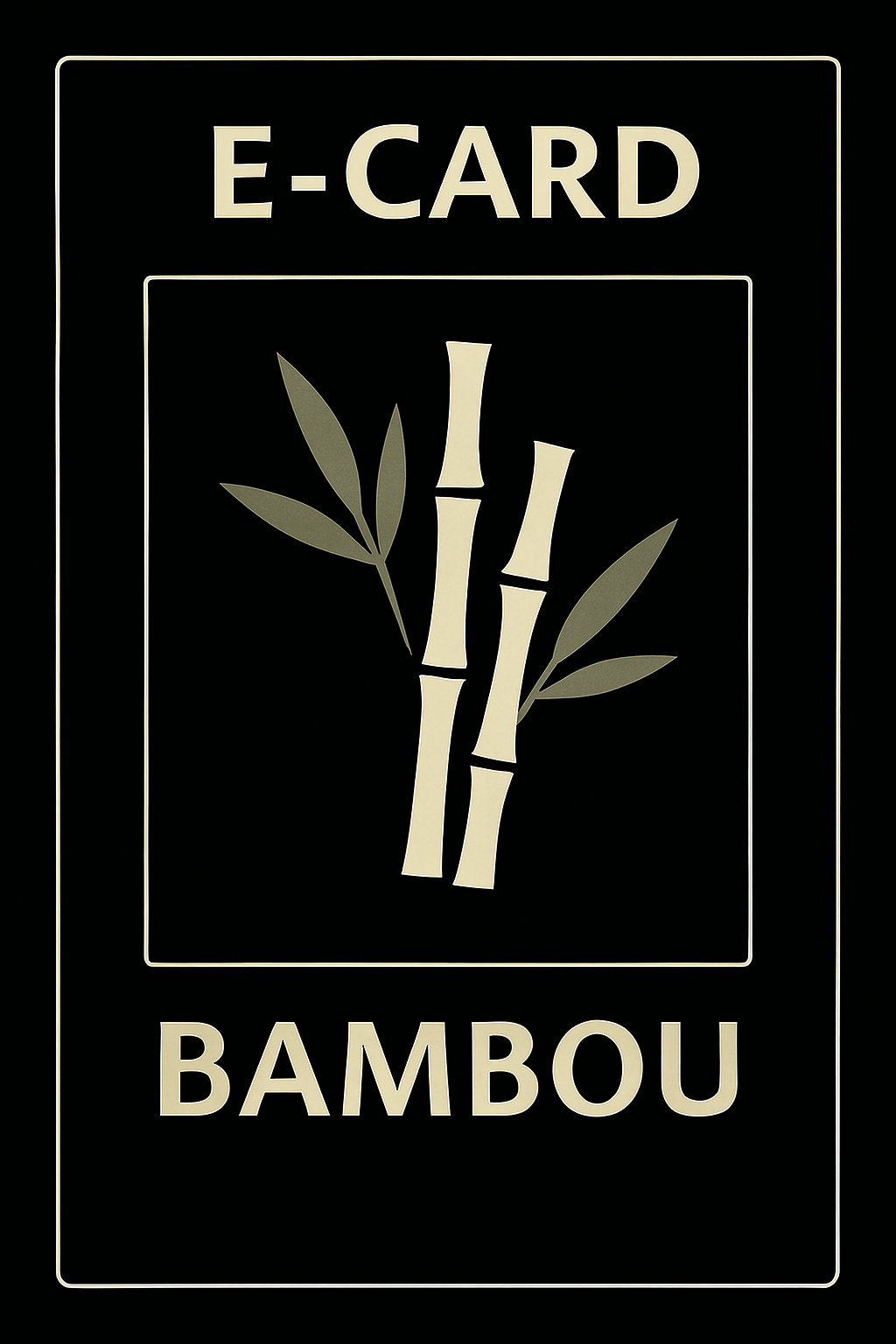 E-CARD BAMBOU